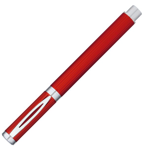 Stylo-feutre laque rouge sur lignes verticales – Image 2