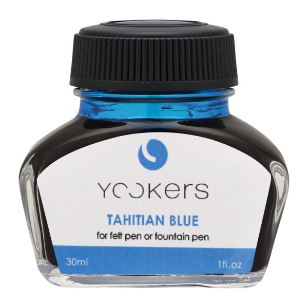 Bouteille d'encre Bleu Tahitien 30ml