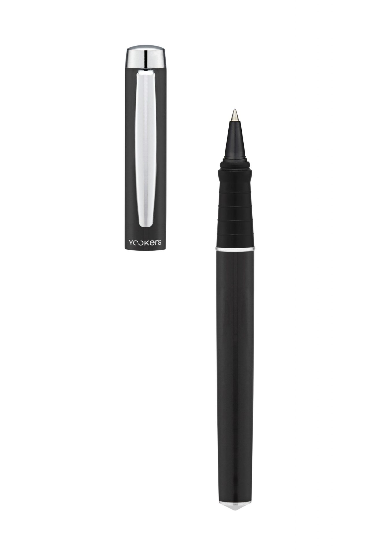 Classic Felt Pens, Black, Fiber Tip -Set of 12 | Arteza